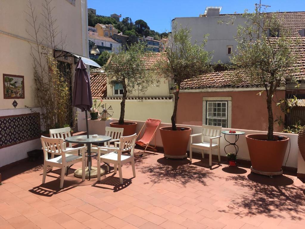 Costa Do Castelo Terrace, Em Rua Dos Lagares 8 Lejlighed Lisboa Eksteriør billede