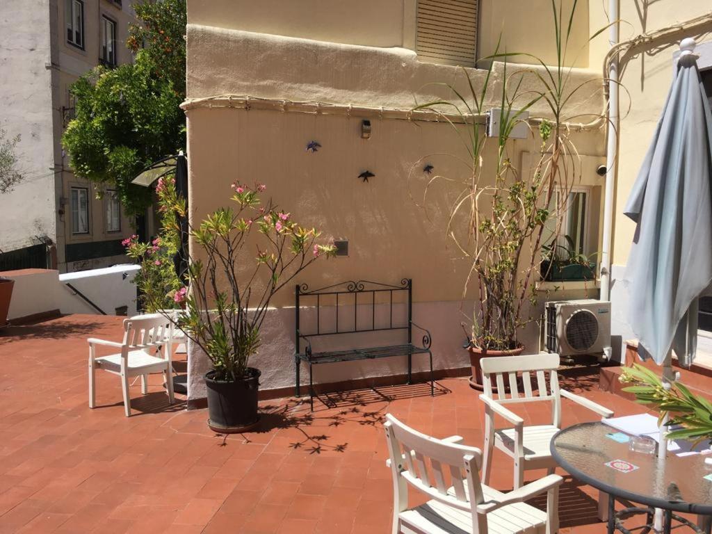 Costa Do Castelo Terrace, Em Rua Dos Lagares 8 Lejlighed Lisboa Eksteriør billede