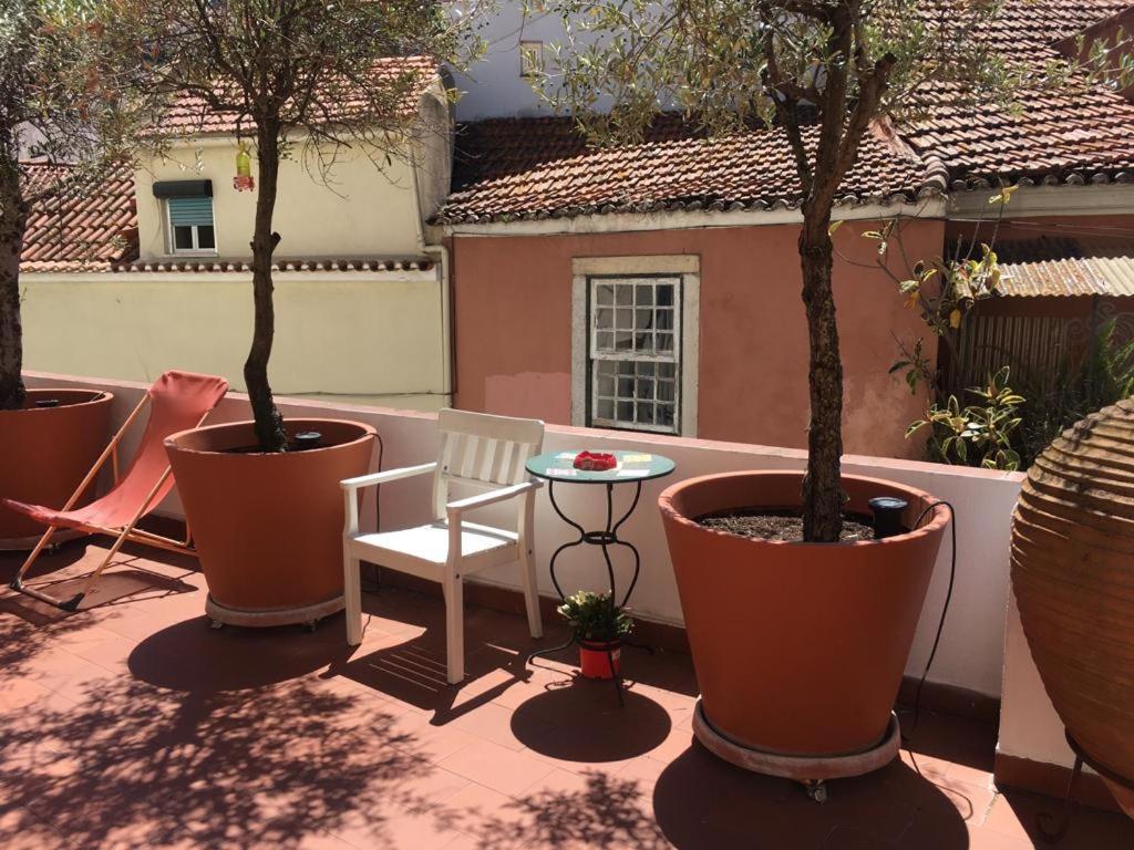 Costa Do Castelo Terrace, Em Rua Dos Lagares 8 Lejlighed Lisboa Eksteriør billede